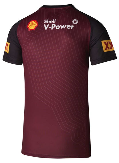 QLD Maroons 2023 State Of Origin Mens Maroon Training Shirt