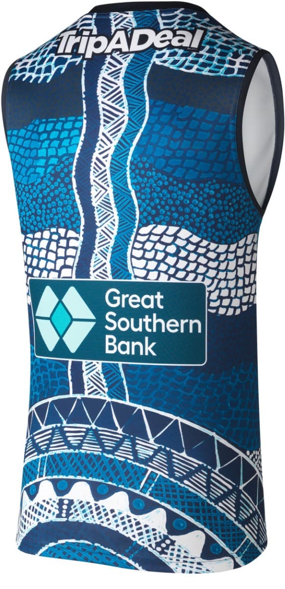 Carlton Blues AFL Mens Indigenous Guernsey