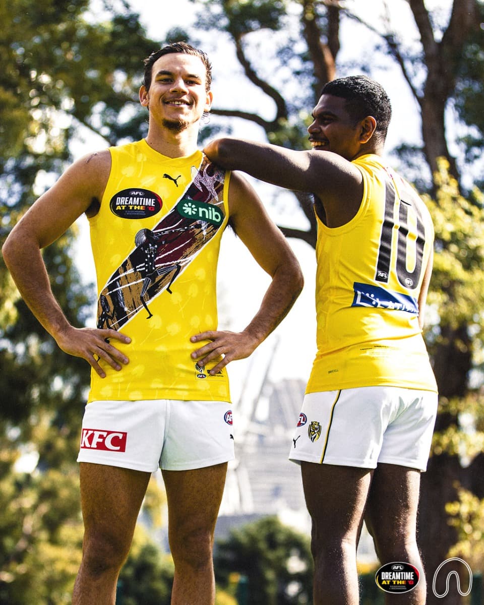 Richmond Tigers 2023 AFL Mens Indigenous Guernsey
