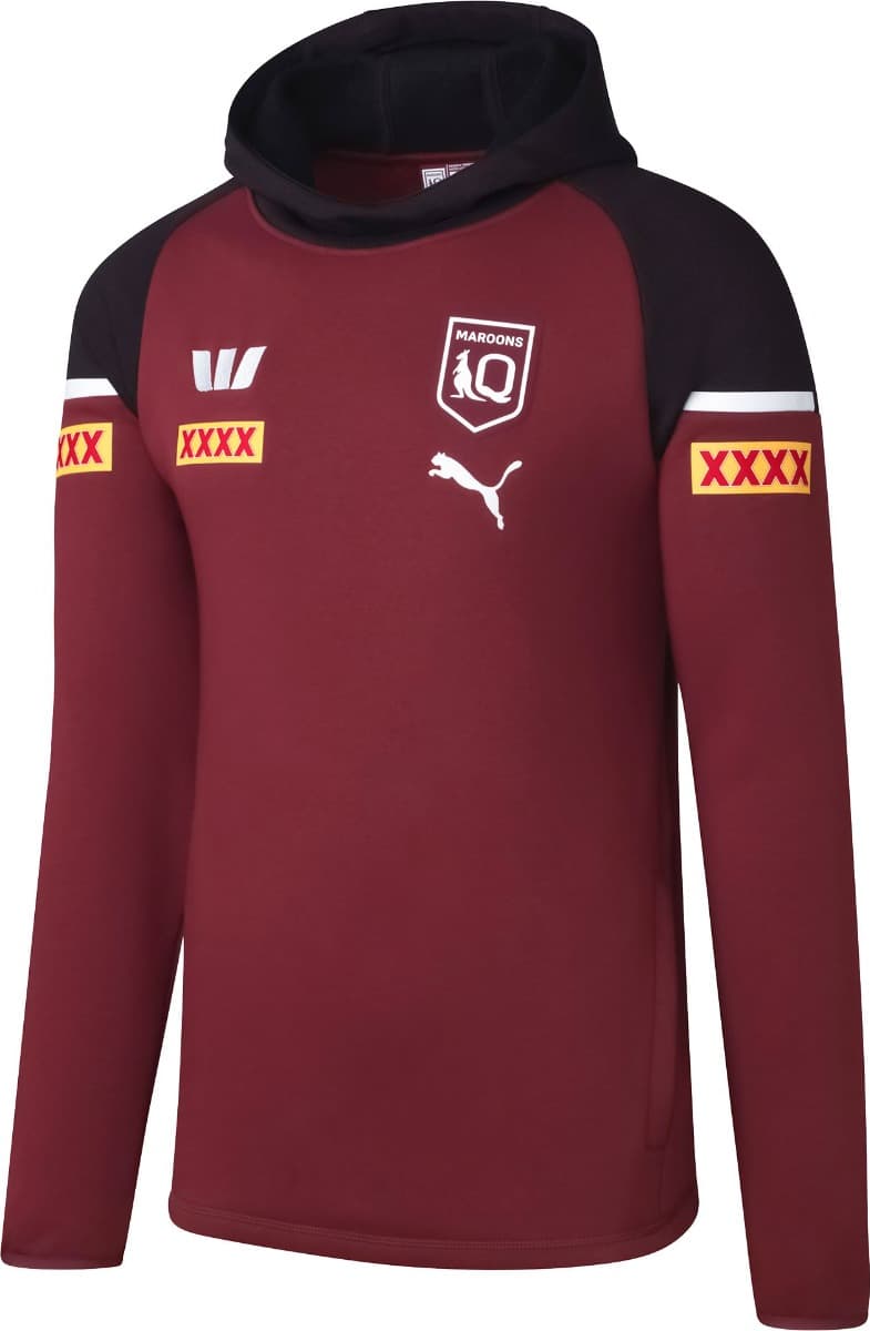 QLD Maroons 2024 State of Origin Mens Team Hoodie