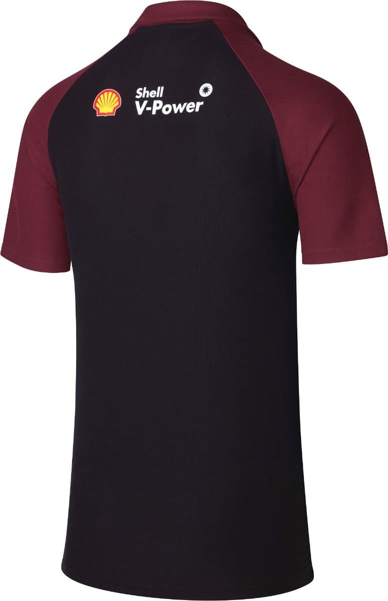 QLD Maroons 2024 State of Origin Mens Black Team Polo Shirt