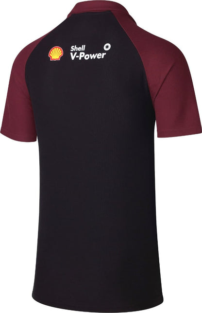 QLD Maroons 2024 State of Origin Mens Black Team Polo Shirt
