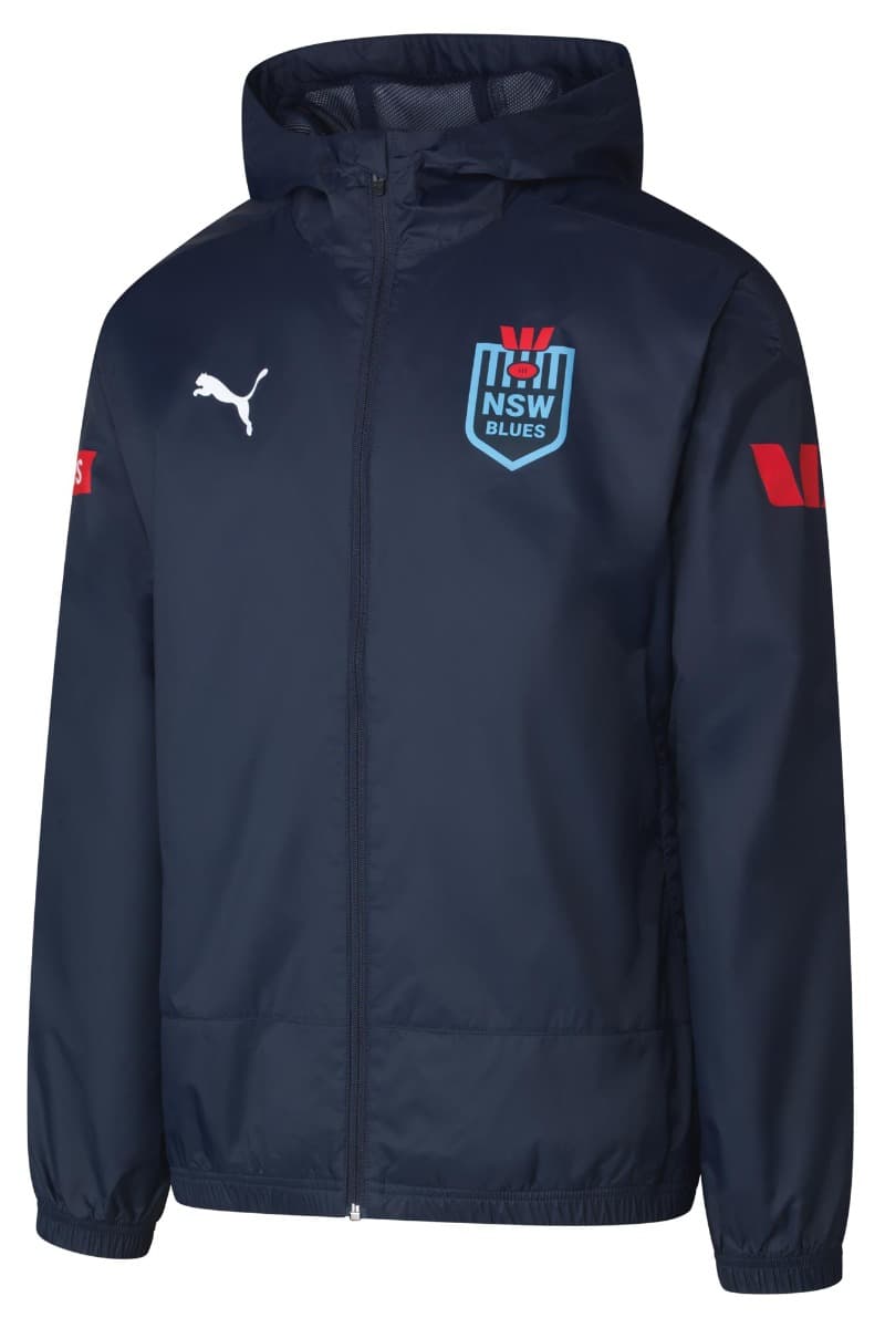 NSW Blues 2024 State of Origin Mens Rain Jacket