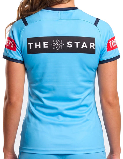 NSW Blues State Of Origin Ladies On Field Jersey
