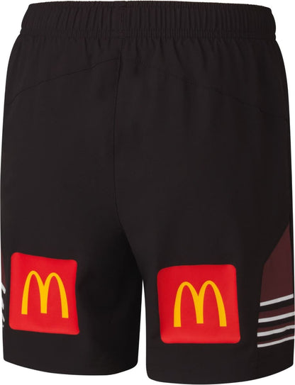 QLD Maroons 2024 State of Origin Mens Black Training Shorts