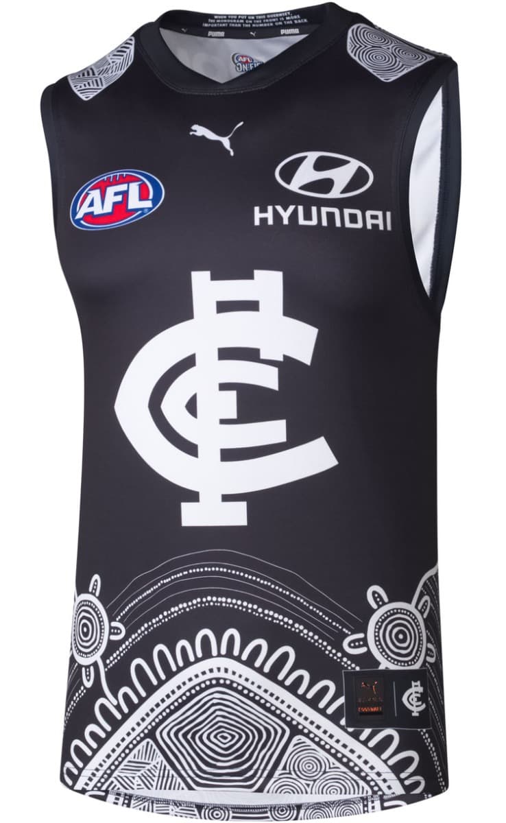 Carlton Blues 2025 AFL Mens Indigenous Guernsey