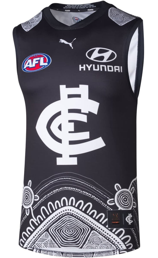 Carlton Blues 2025 AFL Mens Indigenous Guernsey