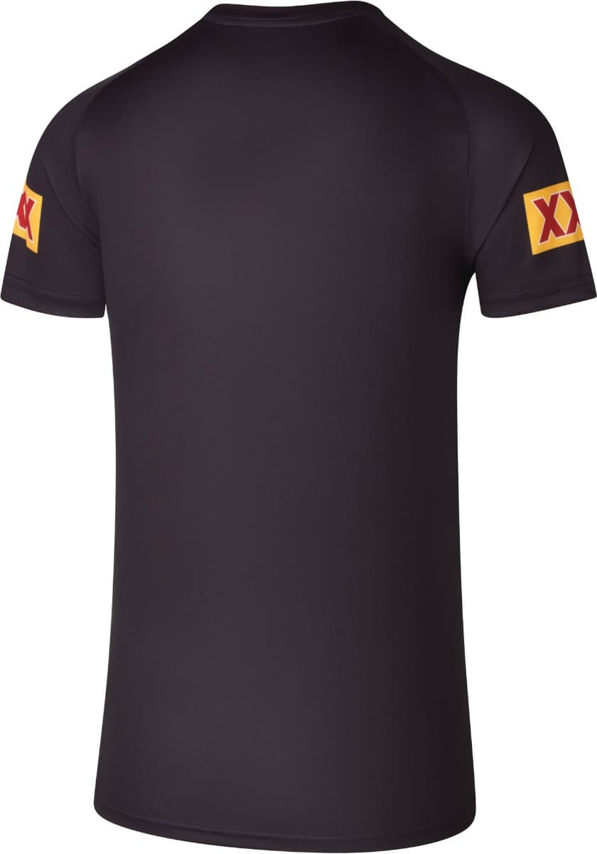 QLD Maroons State of Origin 2025 NRL Mens Black Training Shirt