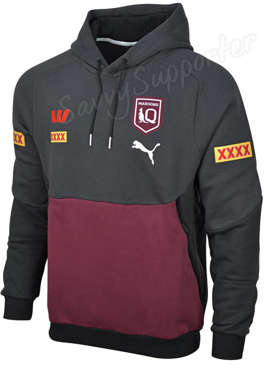 QLD Maroons 2025 State of Origin NRL Mens Team Hoody