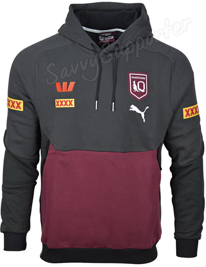 QLD Maroons 2025 State of Origin NRL Mens Team Hoody
