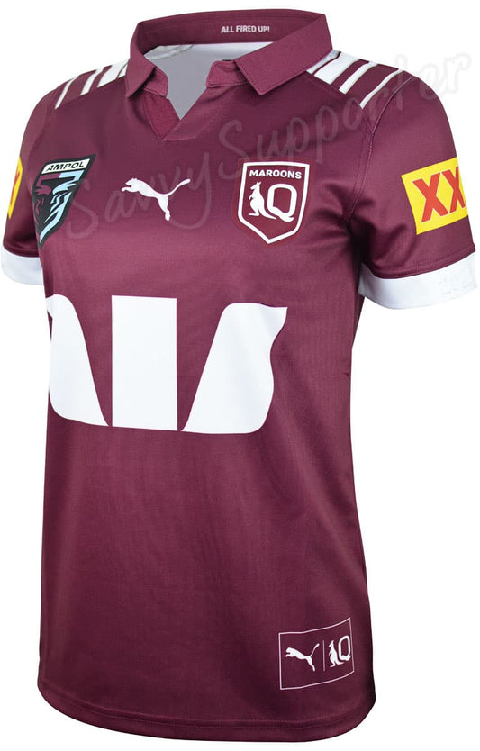 QLD Maroons State of Origin 2025 NRL Ladies On Field Jersey