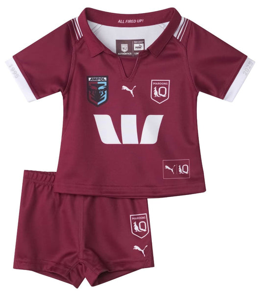 QLD Maroons 2025 State of Origin Toddler On Field Jersey
