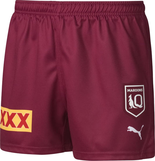 QLD Maroons State of Origin 2025 NRL Mens Home Shorts