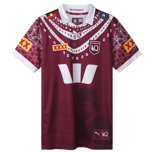 QLD Maroons 2025 State of Origin Ladies Indigenous Jersey