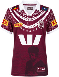 QLD Maroons 2025 State of Origin Ladies Indigenous Jersey