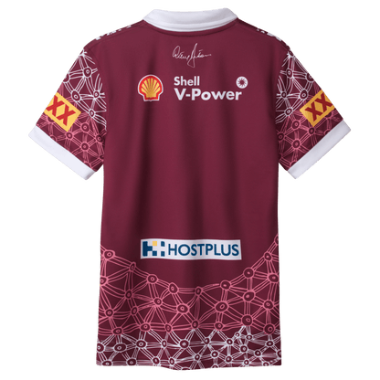 QLD Maroons 2025 State of Origin Ladies Indigenous Jersey