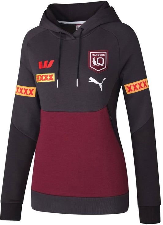 QLD Maroons 2025 State of Origin Ladies Team Hoody