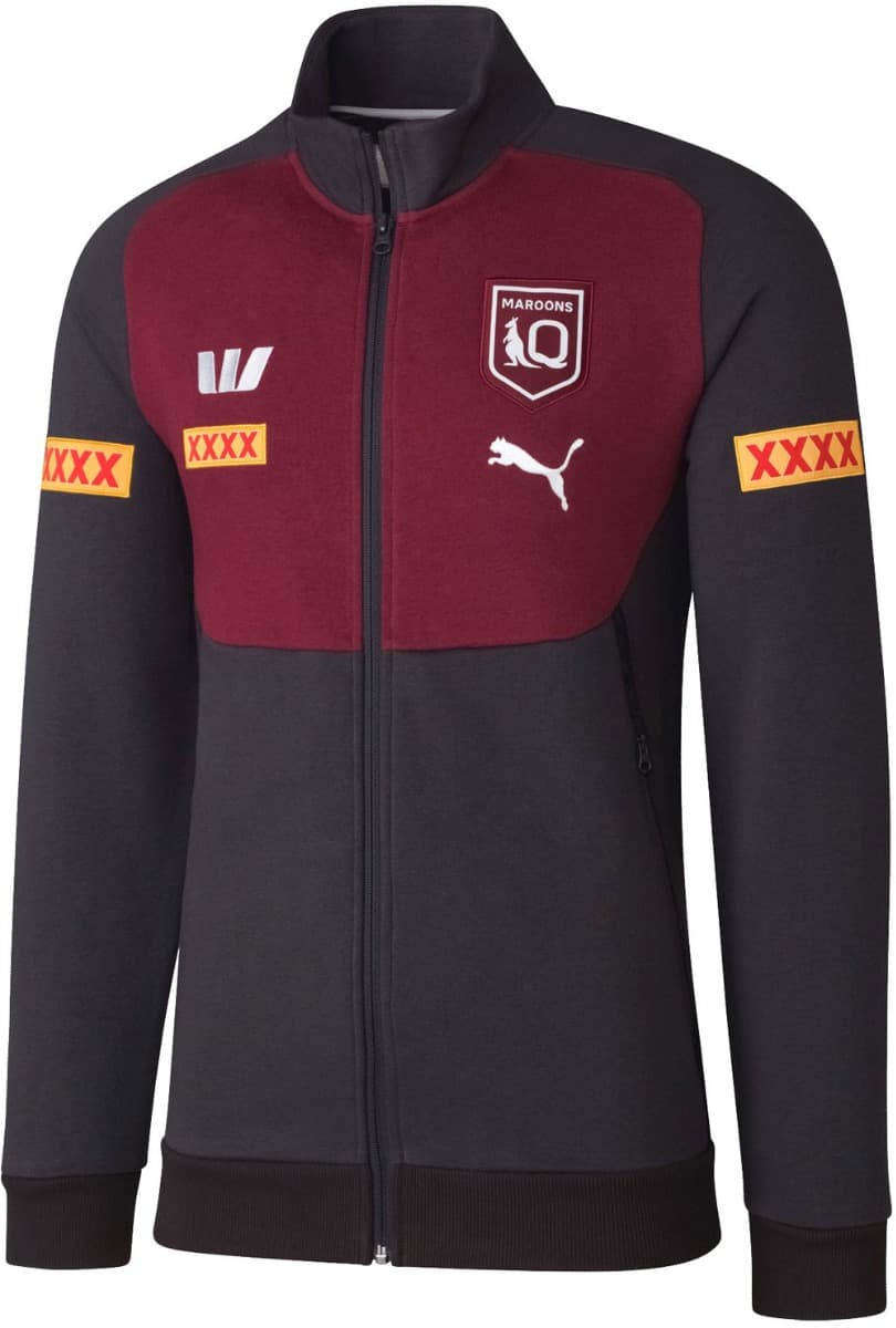QLD Maroons 2025 State of Origin NRL Mens Team Jacket