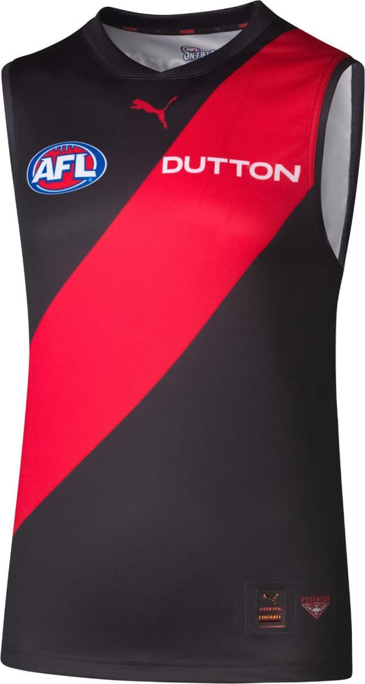 Essendon Bombers 2025 AFL Mens Home Guernsey