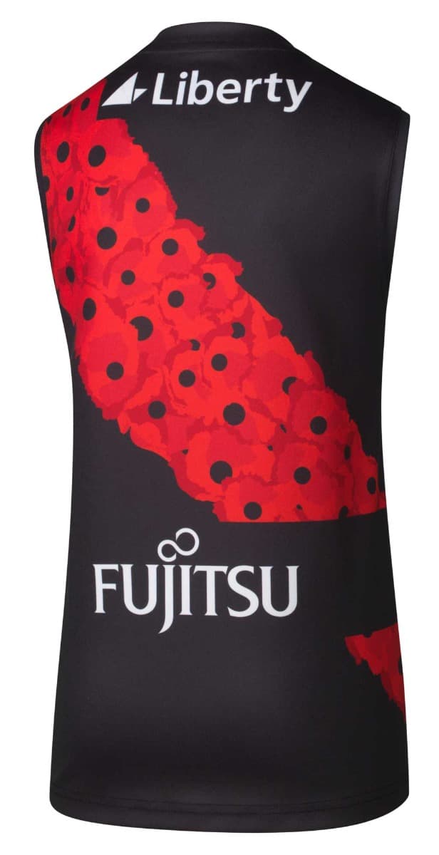 Essendon Bombers 2025 AFL Mens Anzac Guernsey