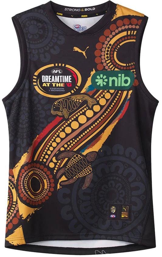 Richmond Tigers 2026 AFL Mens Indigenous Guernsey