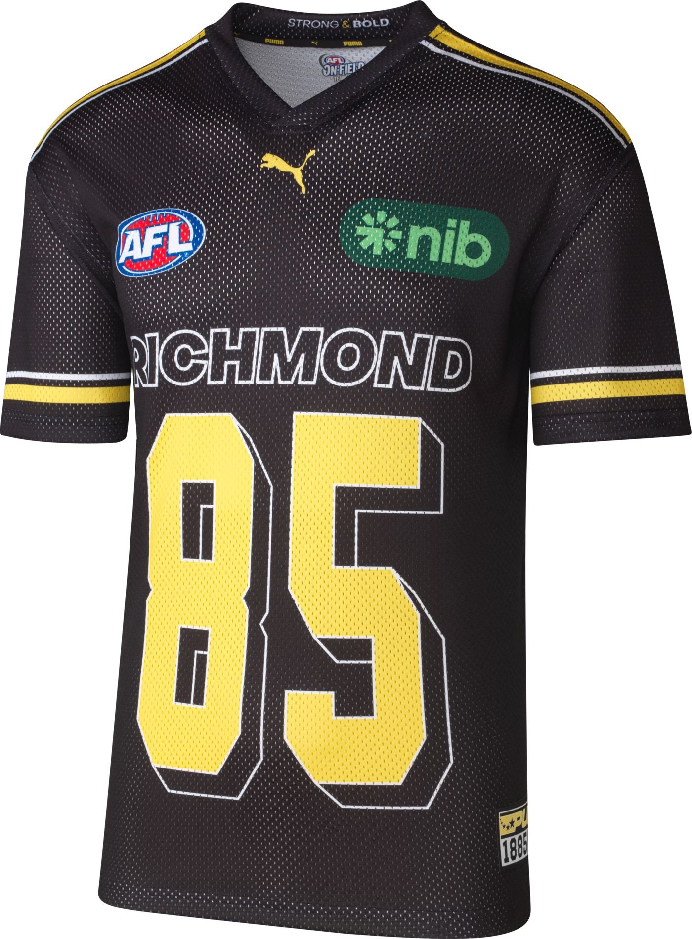 Richmond Tigers 2026 AFL Mens Warm Up Shirt