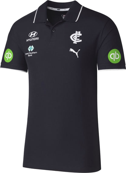Carlton Blues 2026 AFL Mens Team Polo Shirt
