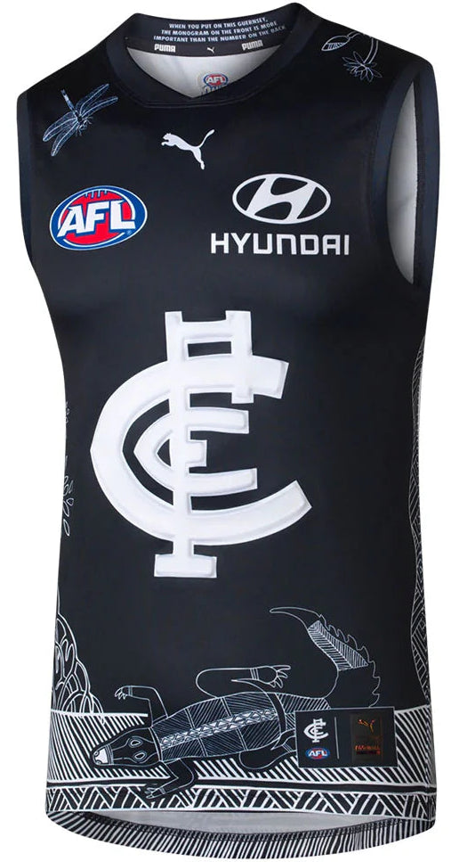 Carlton Blues 2026 AFL Mens Indigenous Guernsey