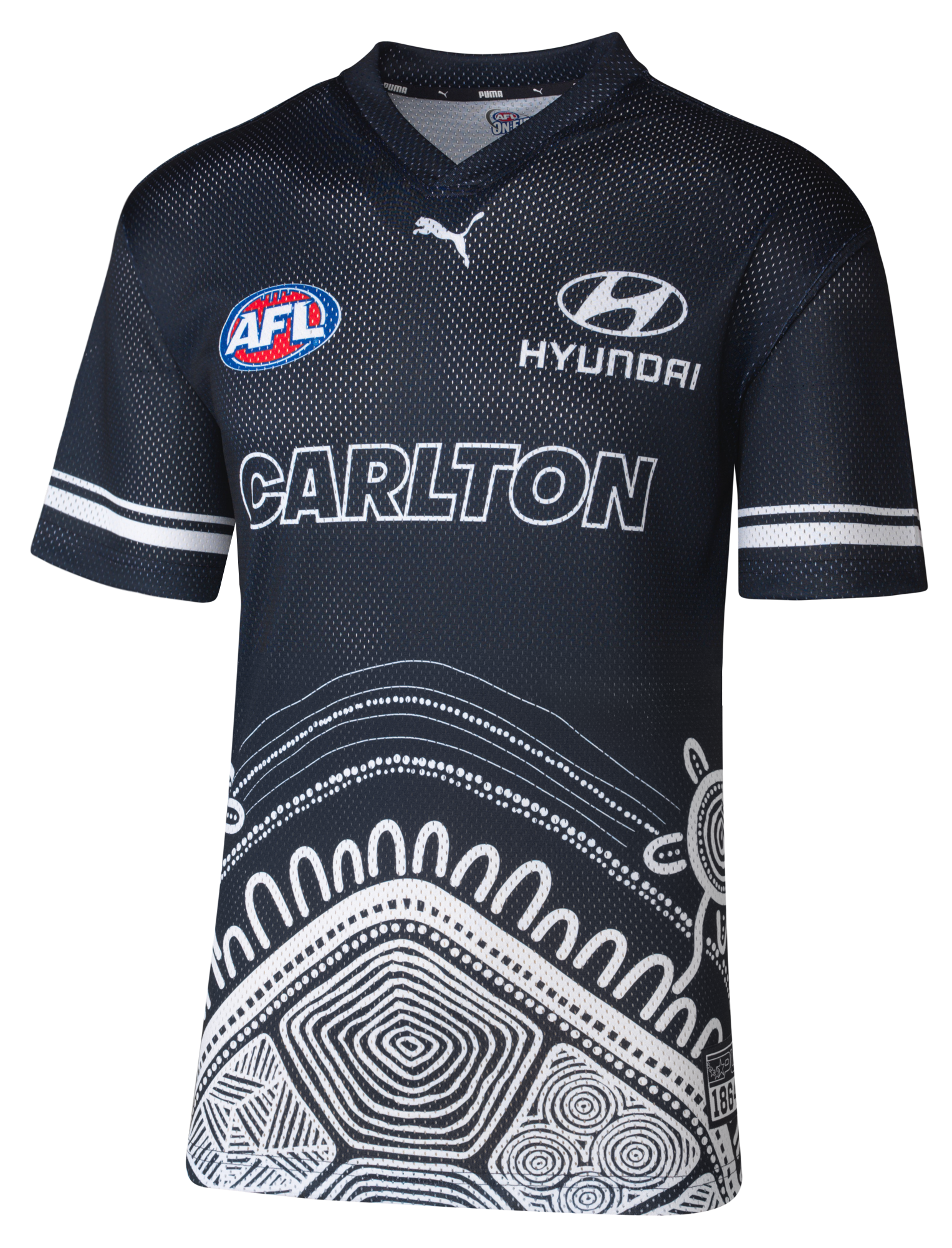 Carlton Blues 2026 AFL Mens Warm Up Shirt