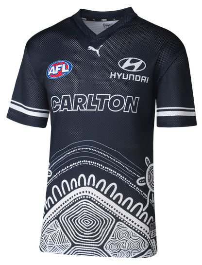 Carlton Blues 2026 AFL Mens Warm Up Shirt