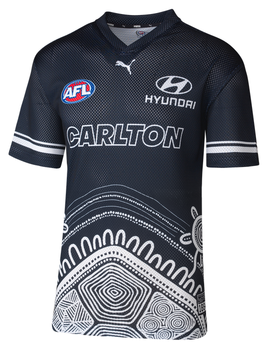Carlton Blues 2026 AFL Mens Warm Up Shirt
