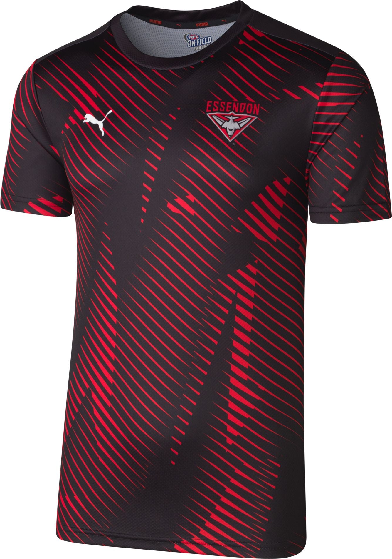 Essendon Bombers 2026 AFL Mens Black Training Shirt