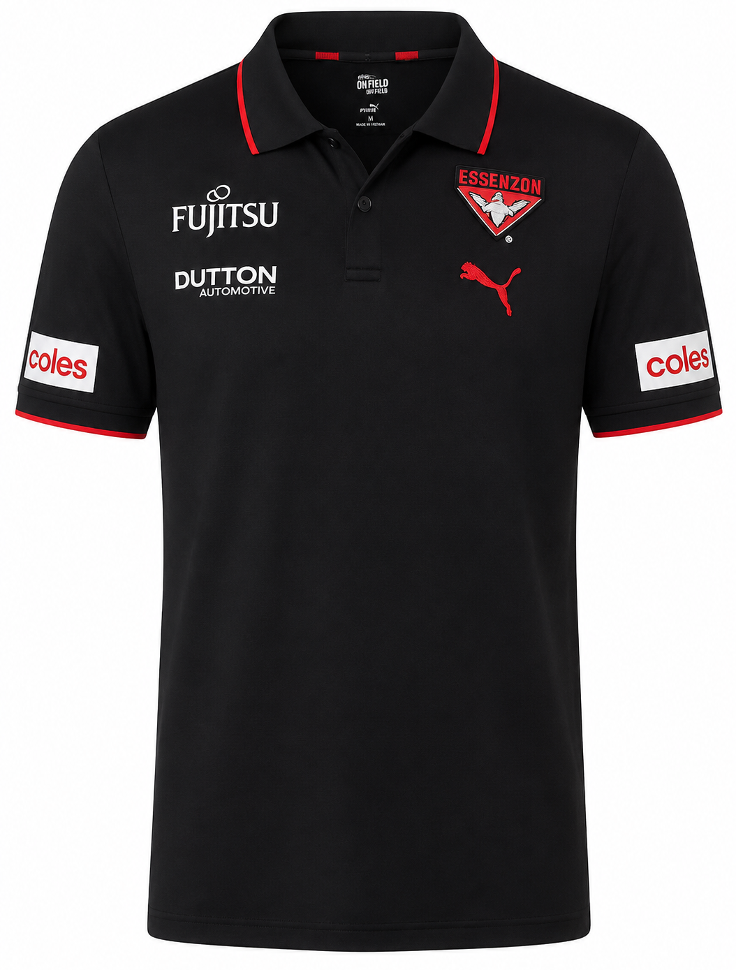 Essendon Bombers 2026 AFL Mens Team Polo Shirt
