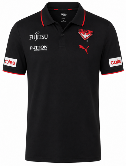 Essendon Bombers 2026 AFL Mens Team Polo Shirt