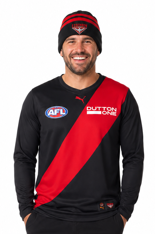 Essendon Bombers AFL Adults Wozza Beanie