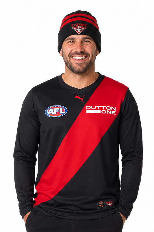 Essendon Bombers AFL Adults Wozza Beanie