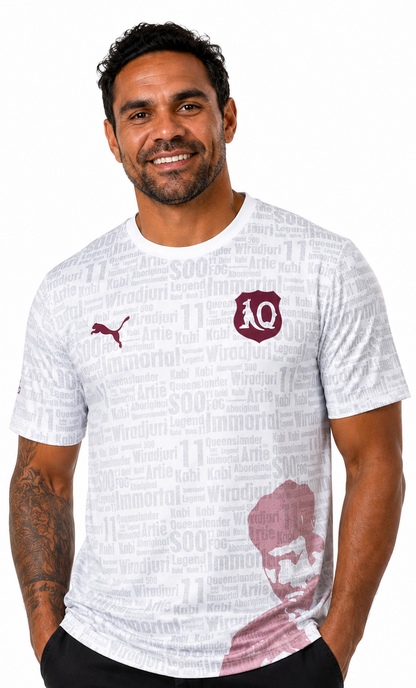 QLD Maroons 2025 State of Origin Mens Indigenous Tee