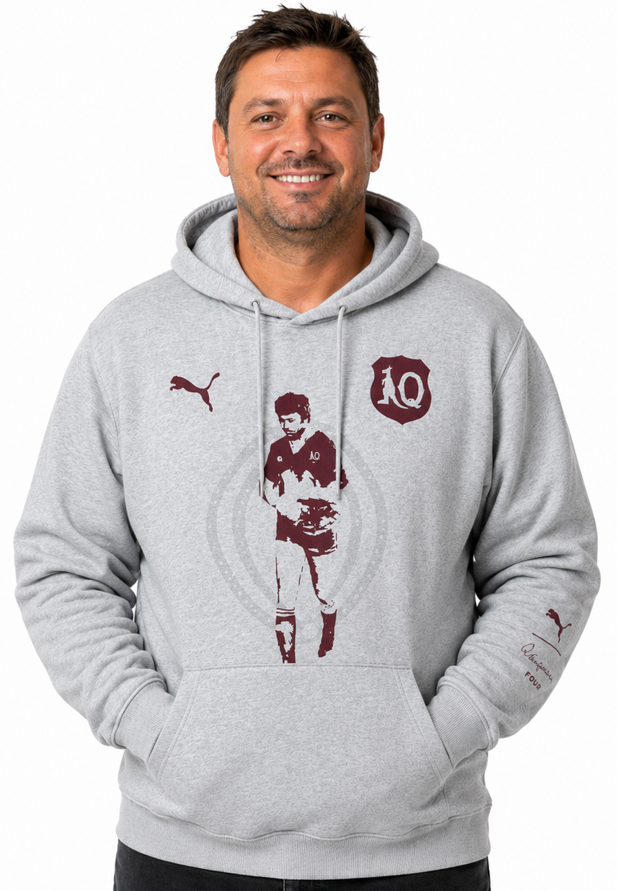 QLD Maroons State of Origin Mens Indigenous Hoodie