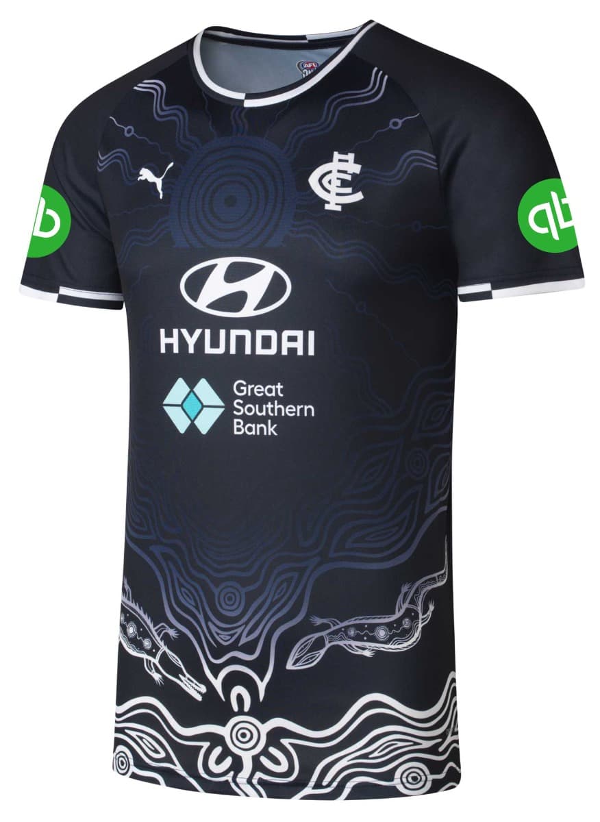 Carlton Blues 2025 AFL Mens Training Shirt