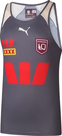 QLD Maroons 2026 State of Origin Mens Training Singlet