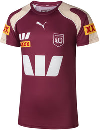 QLD Maroons 2026 State of Origin Mens Maroon Training Shirt