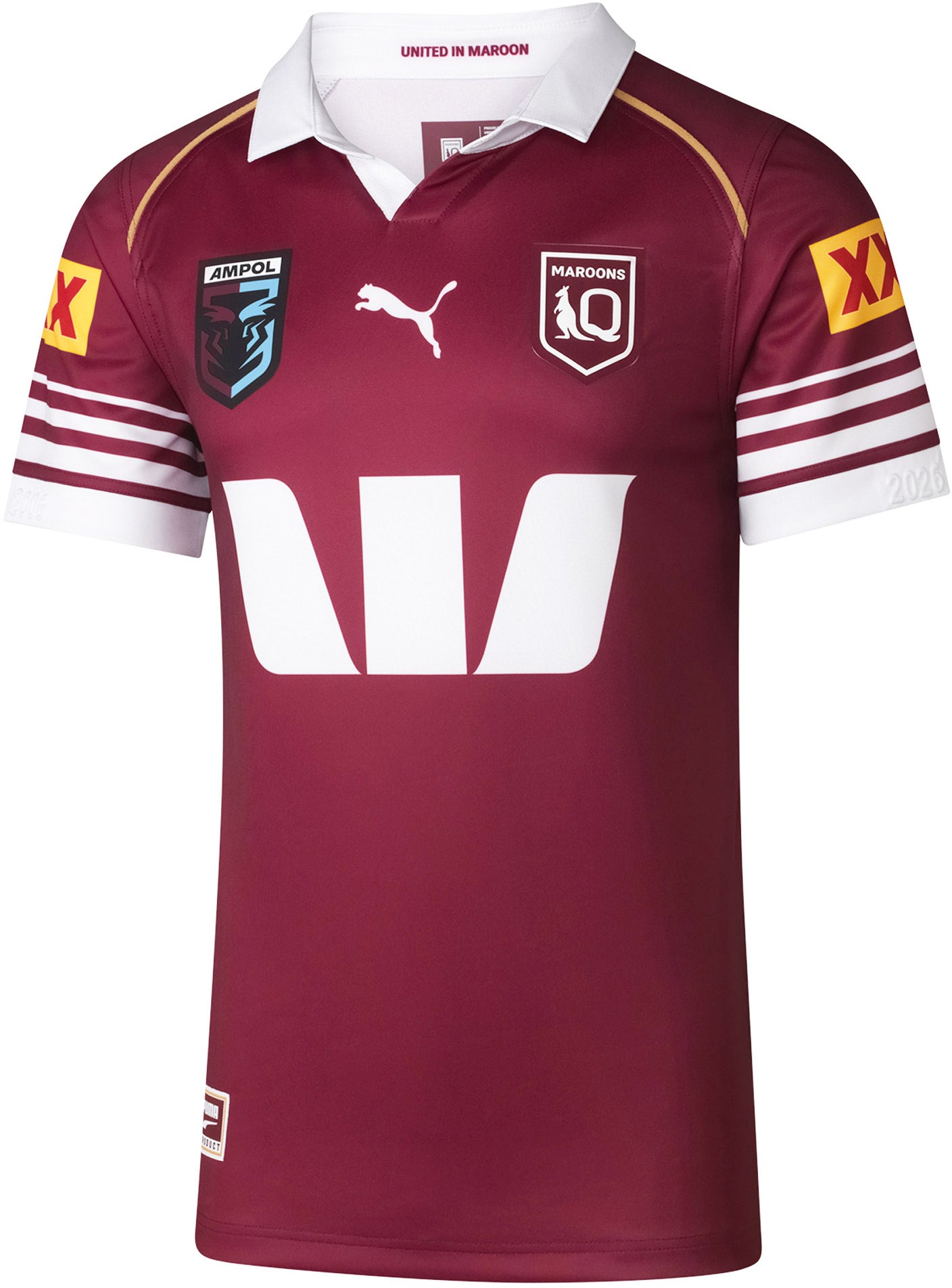 QLD Maroons 2026 State of Origin Mens On Field Jersey