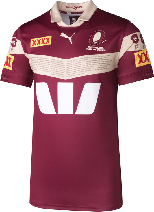 QLD Maroons 2026 State of Origin Mens Captains Run Jersey