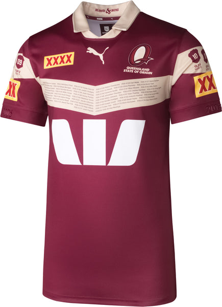 QLD Maroons 2026 State of Origin Mens Captains Run Jersey
