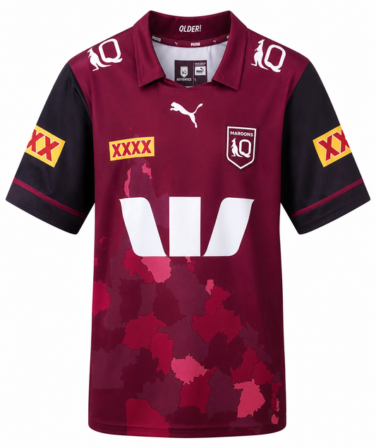 QLD Maroons 2026 State of Origin Mens Training Jersey