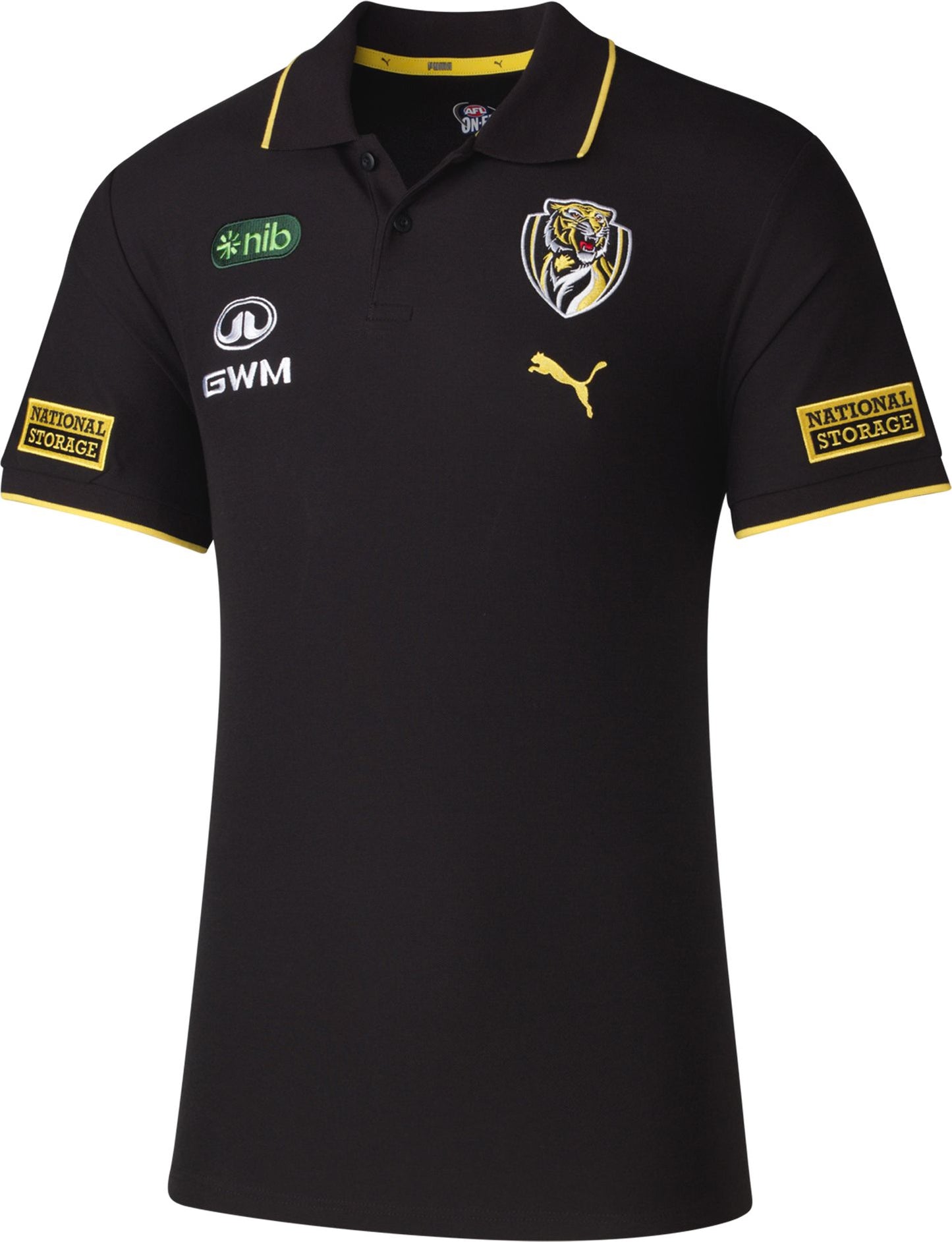 Richmond Tigers 2026 AFL Mens Team Polo Shirt