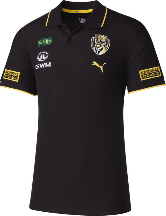 Richmond Tigers 2026 AFL Mens Team Polo Shirt