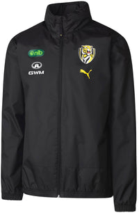 Richmond Tigers 2026 AFL Mens Wet Weather Rain Jacket