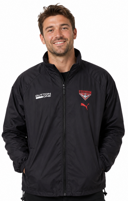 Essendon Bombers 2026 AFL Mens Wet Weather Rain Jacket