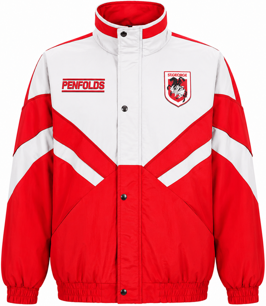 St George Dragons 2026 NRL Mens Retro Winter Jacket